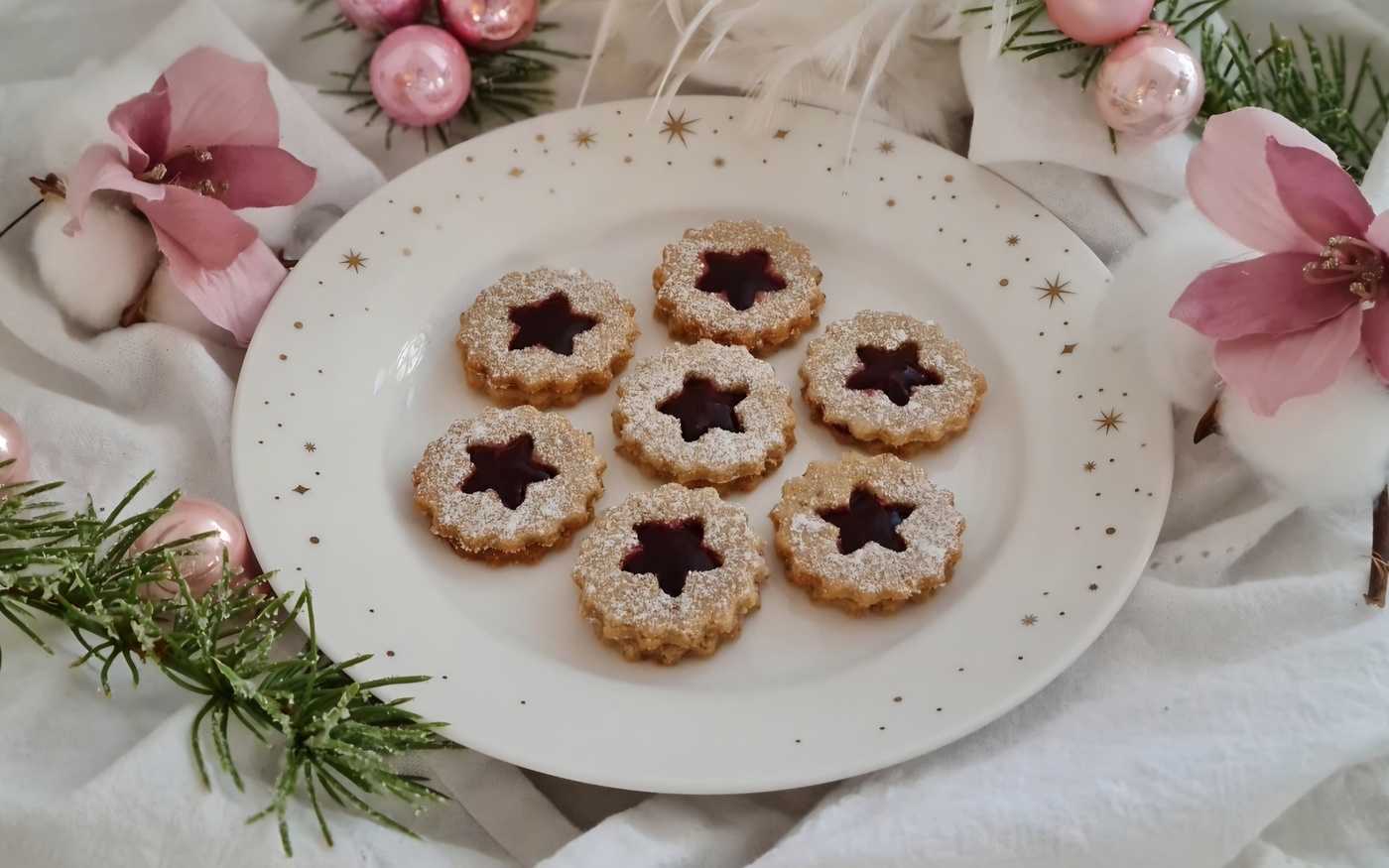 Zdravé linecké: lehčí cukroví, které chutná jako klasika