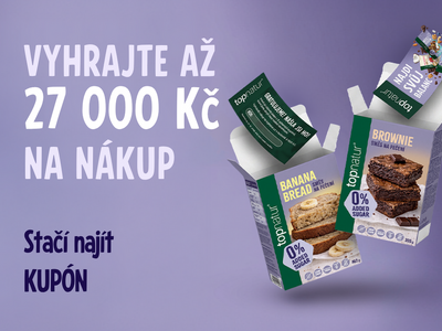 Najděte výherní kupón ve směsích No Added Sugar